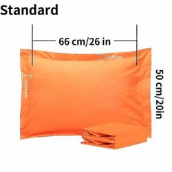 2kpl 100% harjattu mikrokuituinen värikäs tyynyliina, erittäin pehmeä ja mukava tyynynpäällinen, ryppyjen haalistuminen, kirjekuoren sulkevilla tyy...