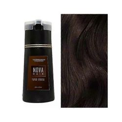 Nova Hair Dye shampoo, Nova Hair Instant Dye Shampoo, Hair Color Shampoo hiuksille Tummanruskea