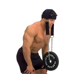 Päävaljaat Strengh-kuntohihna ketjusäädettävällä niskavoimalla Harjoitusvyö Gym Fitness-D