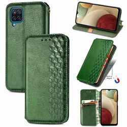 Gangxun Sag til Samsung Galaxy A12 Flip Cover Tegnebog Flip Cover Tegnebog Magnetisk Beskyttende Handytasche sag Etui - Grøn