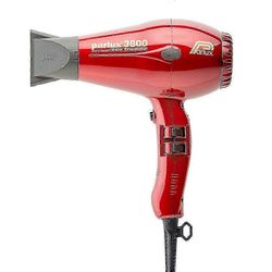Parlux 3800 Eco Hiustenkuivaaja 2025 - Kevyt punainen ammattimainen kuivausrumpu viileällä laukauksella