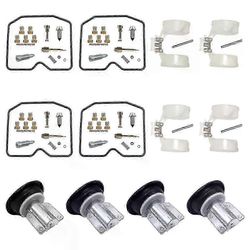 Kawasaki ZEPHYR 1100 ZR1100 1992-1996 Moottoripyörän kaasuttimen korjaussarja männän kalvolla ja kellukkeella