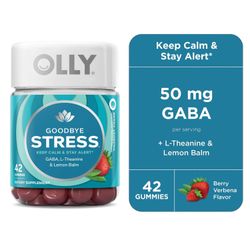 Olly Goodbye Stress Gummy, marjan maku, 42 eaa