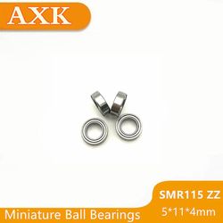Særtilbud Smr115zz Abec-3 (10stk) 5x11x4mm rustfrit stål Miniature Smr115 Zz kuglelejer Smr115-zz
