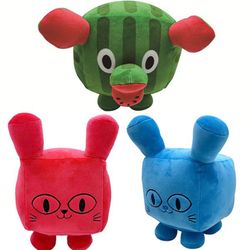 Titanic Blue Balloon Cat pehmolelu täytetty eläinnukke tyyny lemmikkisimulaattori Vihreä