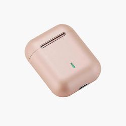 J18 Todelliset langattomat Bluetooth-urheilukuulokkeet Tws Earhuds handsfree in ear Vaaleanpunainen