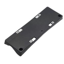 Auton etupuskurin rekisterikilven runko Mercedes-Benz W253 GLC GLC200 GLC260 GLC300 2016-2018 25388 musta