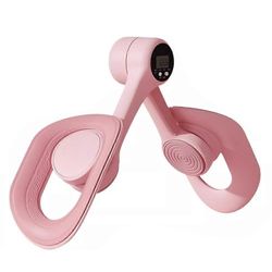 Aurora Lantionpohjan harjoittelija 2025 päivitetty, 360 asteen kierto Aurora Glaze Thigh Master, näytön näyttömäärä Vaaleanpunainen Non-Counting