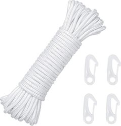 15m 6mm Nylon Flaggstång Flaggstång Rep Stolpe Flagga Halyard Line