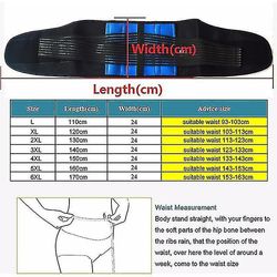 5xl 6xl Waist Belt Therapy Back B Spine Posture For Disc Iat Smertelindring Menn Kvinner