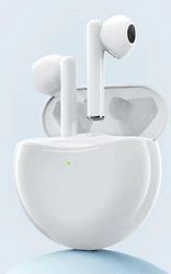 Yksityinen malli, joka sopii Huawein True Wireless Bluetooth -kuulokkeille, korvan sisäinen melunvaimennus, erittäin pitkä akunkesto, hopea I4 Ivory