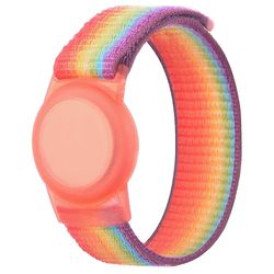 Shakub Barn Se Armbånd Apple Airtag Beskyttende Etui Gps Tracker Holder regnbue farger