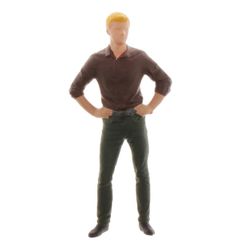 1:64 Bil hilser dukke model scene karakter til Siku,