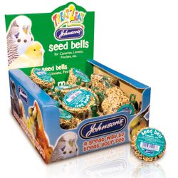 Johnsons Veterinary Products Johnson's Seed Bells Canary Finch Linnet Birds Treat Case 27
