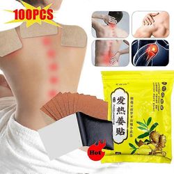 100kpl yrtti inkiväärilaastari lääketieteellinen laastari nivel olkapää niveltulehdus selkä polvi kipulääke laastari detox pad parantaa unta tw