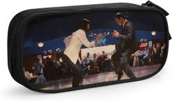 Kerota Younini Pulp Fiction suurikapasiteettinen penaali, kevyt ja tilava pussi, vetoketjullinen paperitavaralaukku, toimistokouluun, lapsille/aiku...