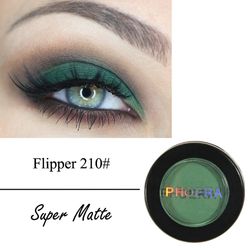 Aoweisia Phoera 12 farver Mat Eye Shadow Pulver Pigment Langvarig Bright Øjenskygge Makeup Vandafvisende Beauty fyldes op Tslm1 210 5CM*5CM*2CM