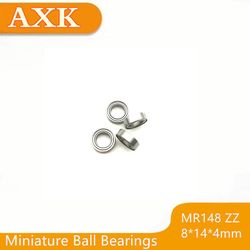 Ankomst Begrænset Mr148zz Abec-1 (50stk) 8x14x4mm Miniature Kuglelejer