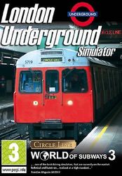 Lontoon metrosimulaattori - World of Subways 3 (PC CD) - Uusi & Sealed