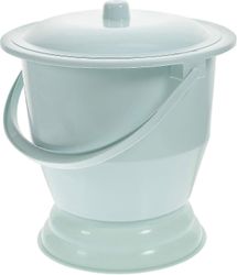 Kannettava kammiopannu kannella - vanhusten pisuaaripullot sängynpohjalle, sylkylle ja yövirtsakannulle