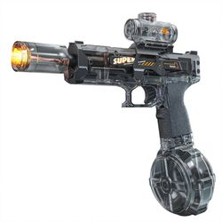 Lasten sähköinen vesiammuntalelu pitkän kantaman blaster interaktiivisella valaistuksella uima-altaalle, rannalle, kesähauskanpitoon, akkukäyttöise...