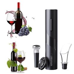 Dercass Elektrisk vinåbner Genopladelig automatisk proptrækker Kreativ vinflaskeåbner med usb-opladningskabeldragt til hjemmebrug