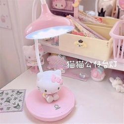 I Sanrio Led Desktop Bed Table Lamp oppiminen Söpö 4