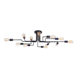 Maytoni Lighting Gilbert Loft lampe sort, 12 lys, E27