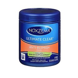 Noxzema Ultimate Clear Anti-Blemish Pads, 90 kpl (1 kpl pakkaus)