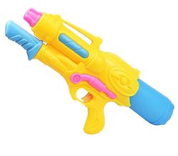Handuo Sommer pumpe vandpistol, pull-out store vandpistol gul