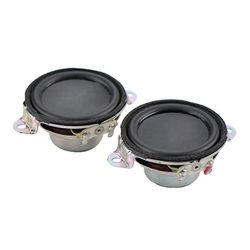 2kpl 1,5 tuuman kaiuttimet 4 ohm HIFI täystaajuuskaiutin kotiteatterikaiutin Musta