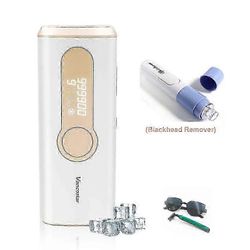 Paras laserkarvojen poistoaine naisille Cool Epilator Photoepilator 999k Flash Acne Remover Tool Bikini Trimmer Mustapään poistaminen