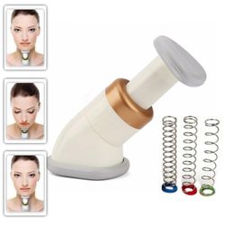 Halsringning Slimmer & Toning Massager System, Double Chin Remover Facial Neck Line Exerciser Chin Massager, Face Lift Thin Jawline Double Chin Red...