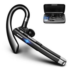 Bluetooth-kuulokkeet matkapuhelimeen, langaton V5.1 Bluetooth-kuulokemikrofoni Cvc 8.0 -vastamelumikrofoni ajamiseen / liiketoimintaan / toimistoon...