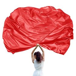 2 kpl / sarja 55 "ylistystanssi palvontaliput skaalautuvalla sauvalla puoliympyrän muotoinen palvonta enkelisi siipilippu tansseille kirkon banneri...