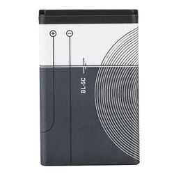 Vaihtoakku Ympäristöystävällinen litiumakku, joka on yhteensopiva Nokia BL-5C 1020 mah 3.7: n kanssa