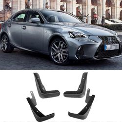 4 kpl auton lokasuojien lokasuojia Lexus IS200T IS250 IS350 IS300 IS300H XE30 2014-2019, mukautetut etu- ja takalokasuojat, lokasuojasarja Splash G