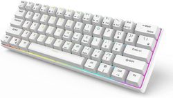 Rk Rk61 Rgb Langaton /langallinen 60% kompakti mekaaninen näppäimistö, 61-näppäin hammas pieni kannettava pelitoimistonäppäimistö, sopii Windowsill...