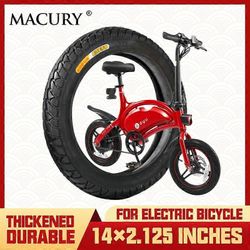 Redkid 14x2.125 tuuman ilmarenkaan sisärenkaan sisärenkaan puhallettava rengas City maantierenkaat sähköpolkupyörälle E pyörä sähköpyörä sähköskoot...
