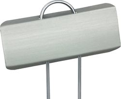 Augro 25x kasvikyltit, suuri tyyppi, valmistettu metallista - korkeus 27cm, merkintäkenttä 9x3cm-säänkestävät kasvimerkit