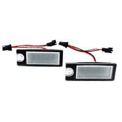 2kpl rekisterikilven valo Volvo S80 / S60 / V70 -mallille Kuten