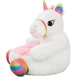 Zhuopai Kid's Cartoon Animal Plys Lille sofa stol Enhjørning