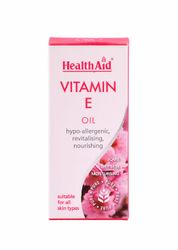 Health Aid Terveysapu E-vitamiini (100% puhdas) öljy, 50ml