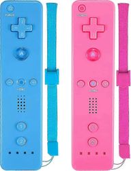 2 pakkausta klassisia langattomia ohjaimia, jotka ovat yhteensopivia Wii: n ja Wii U: n kanssa, peliohjain silikonikotelolla ja rannehihnalla (vaal...