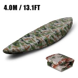 Universal Kajak Cover Kanobåd Vandtæt Uv-resistent kajakdæksel Camouflage 1 4m