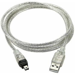 Joyy Usb Uros Firewire Ieee 1394 4-nastainen uros Ilink-sovitinkaapeli Sony Dcr-trv75e Dv: lle