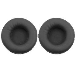 2PCS-korvatyynyt ATH-S200BT S220BT -kuulokkeiden korvatyynyille Mukavat vaahtomuovisuojukset Musta