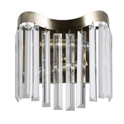 Italux Lighting Italux Sabrig - Stiliseret væglampe Antik Bronze 2 Light, E14