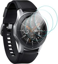 Xqday 3 Pack skærmbeskytter kompatibel med Samsung Galaxy Watch 46mm / Gear S3