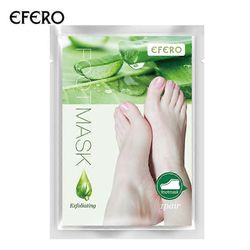 Kuoriva jalkanaamio Kuori jalat poistaa kuolleen ihon Aloe Vera -sukat 1 pari EFERO